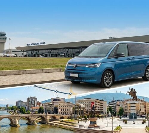 Private airport transfer Skopje Alexander the Great Airport SKP to city center — from €25