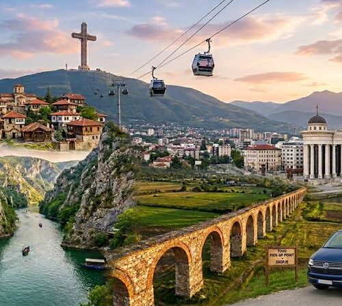 Skopje full day tour — ancient aqueduct Matka Canyon and traditional Macedonian village