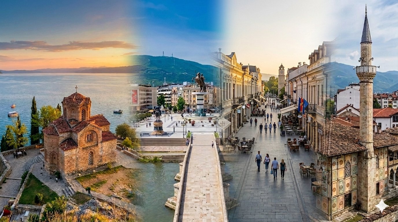 Ohrid Bitola Tetovo Skopje Premium Tour Millennium Express