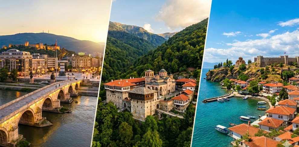Skopje Bigorski Monastery And Ohrid Center, Day Tour