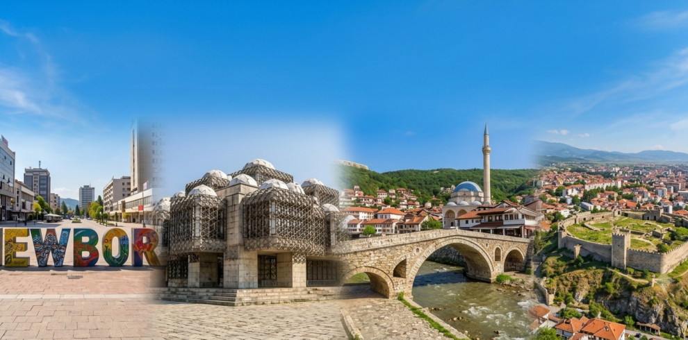 Kosovo day trip from Skopje — Pristina Newborn monument and Prizren Ottoman old town