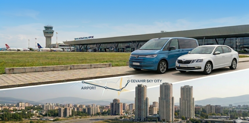 Private Transfer Airport Skopje To Center Skopje and Cevahir Sky City
